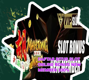 Slot online bonus new member 100